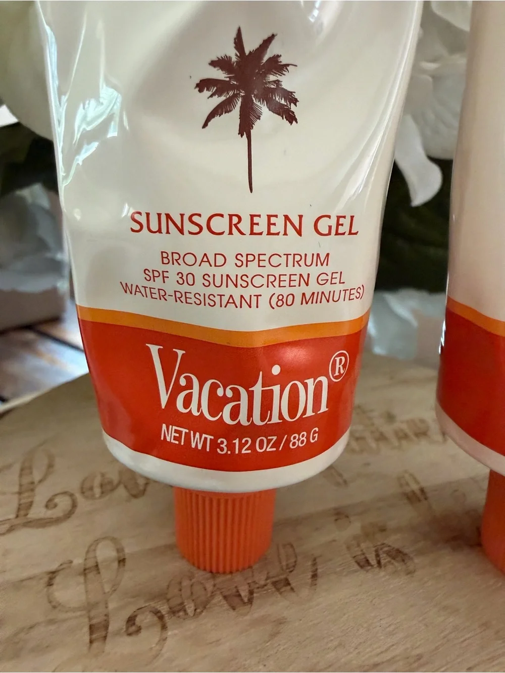 2 🍊Vacation Orange Gelee Sunscreen SPF 30 gel 3.12 oz new sealed no box lot of 2